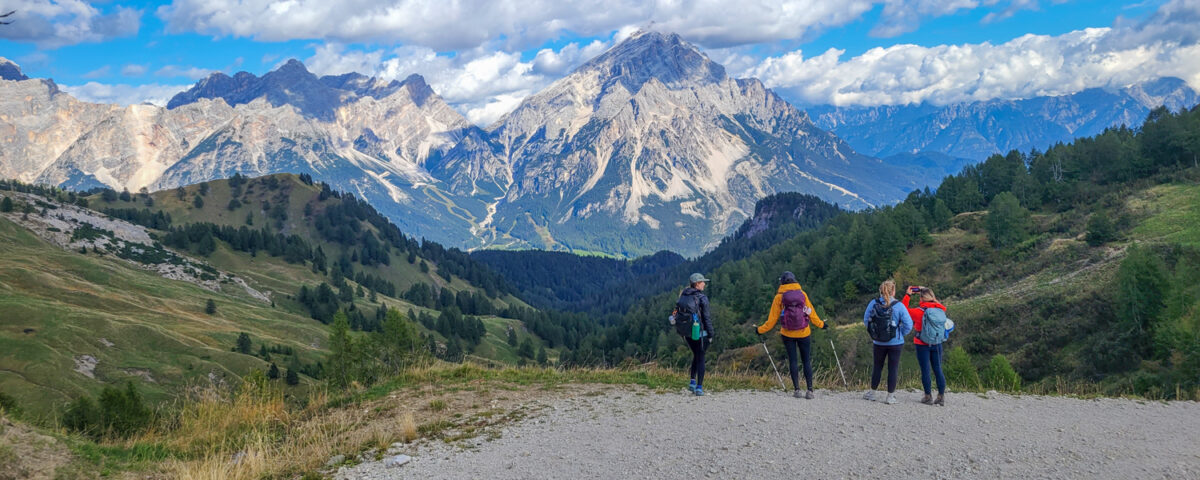 alta via 1 group hike