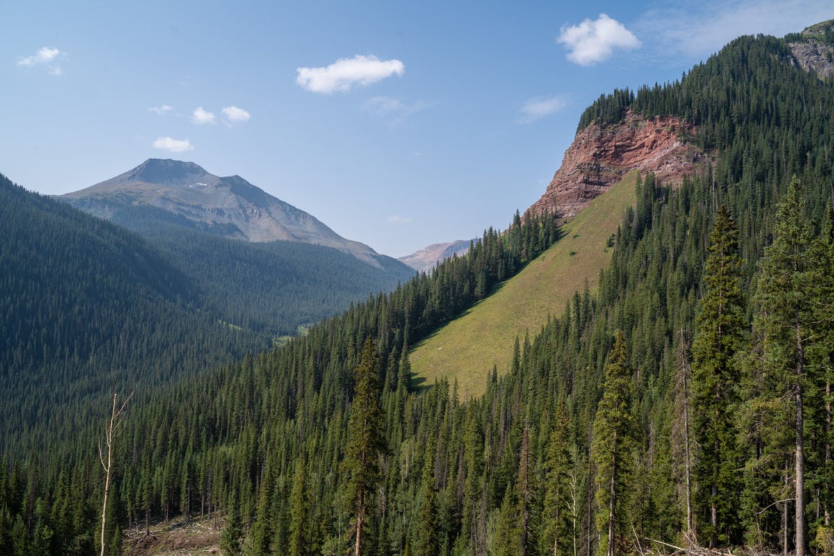 ice lake hiking trail