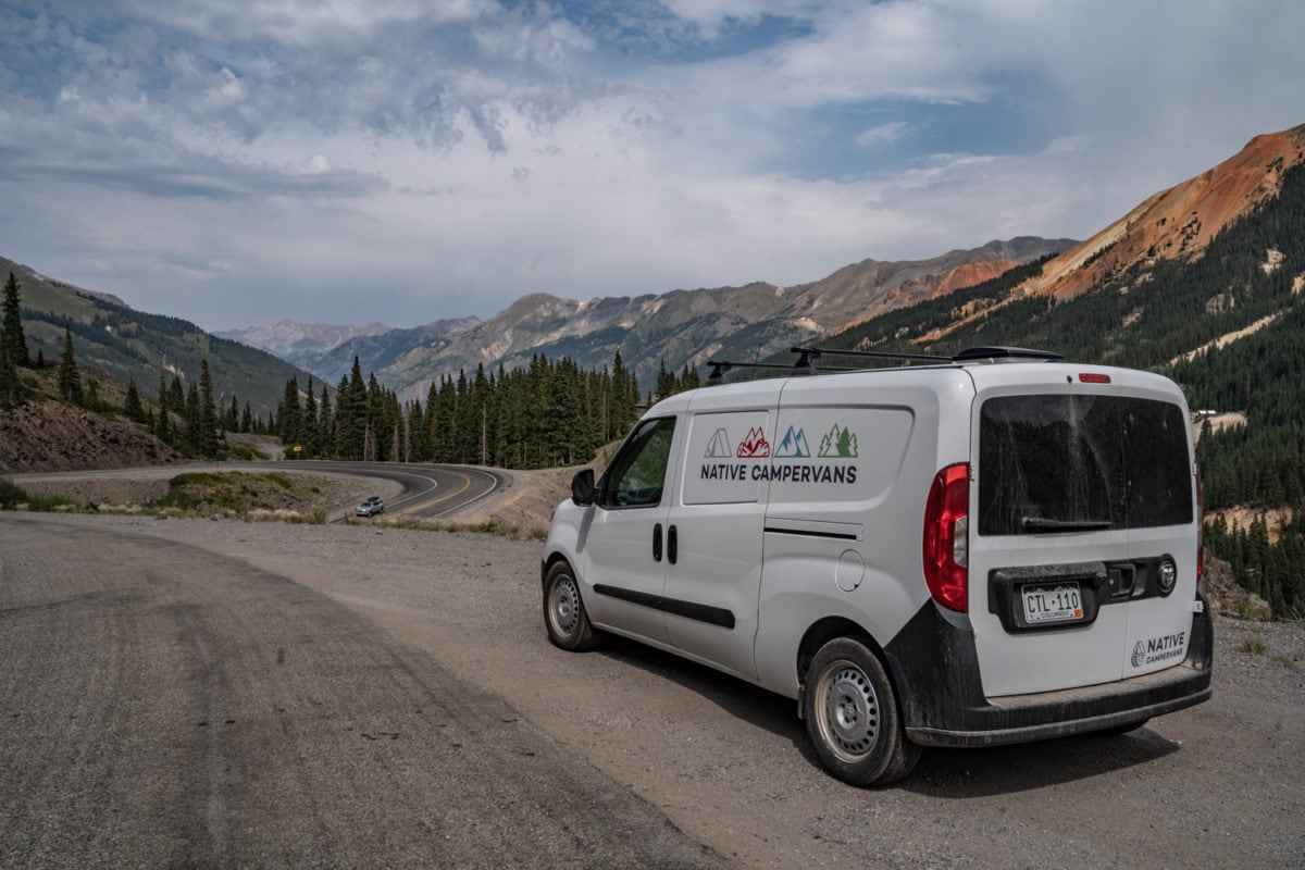 colorado road trip campervan