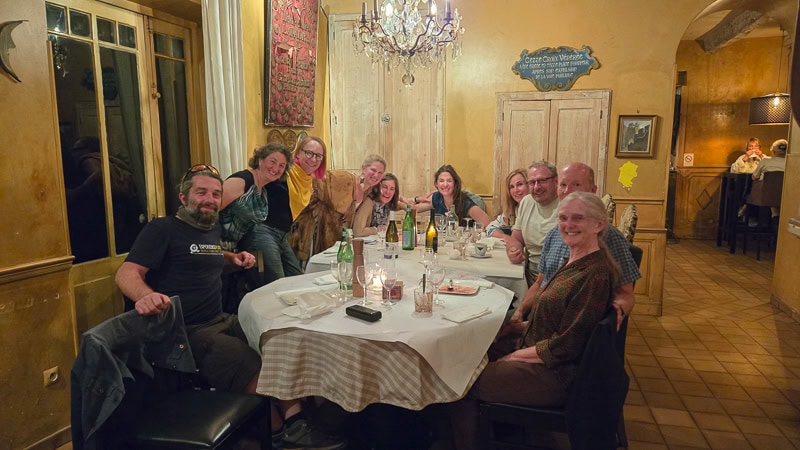 Experience plus group dinner