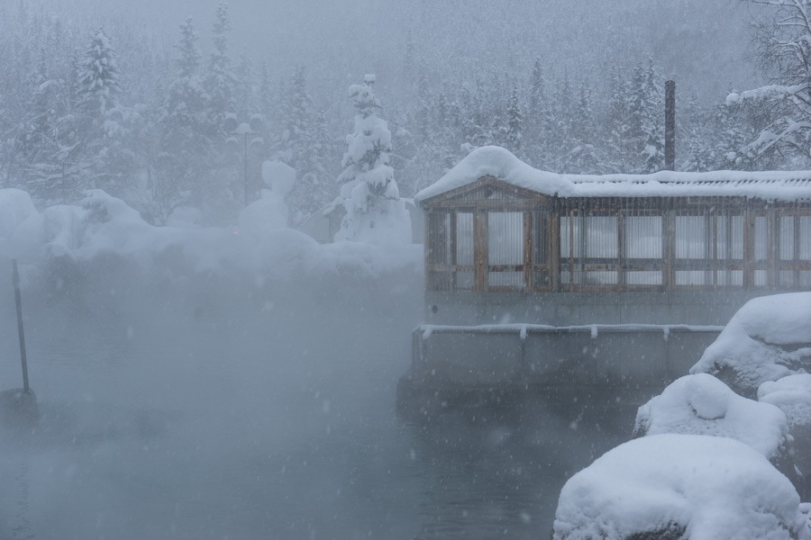 Fairbanks Alaska Winter Chena hot springs