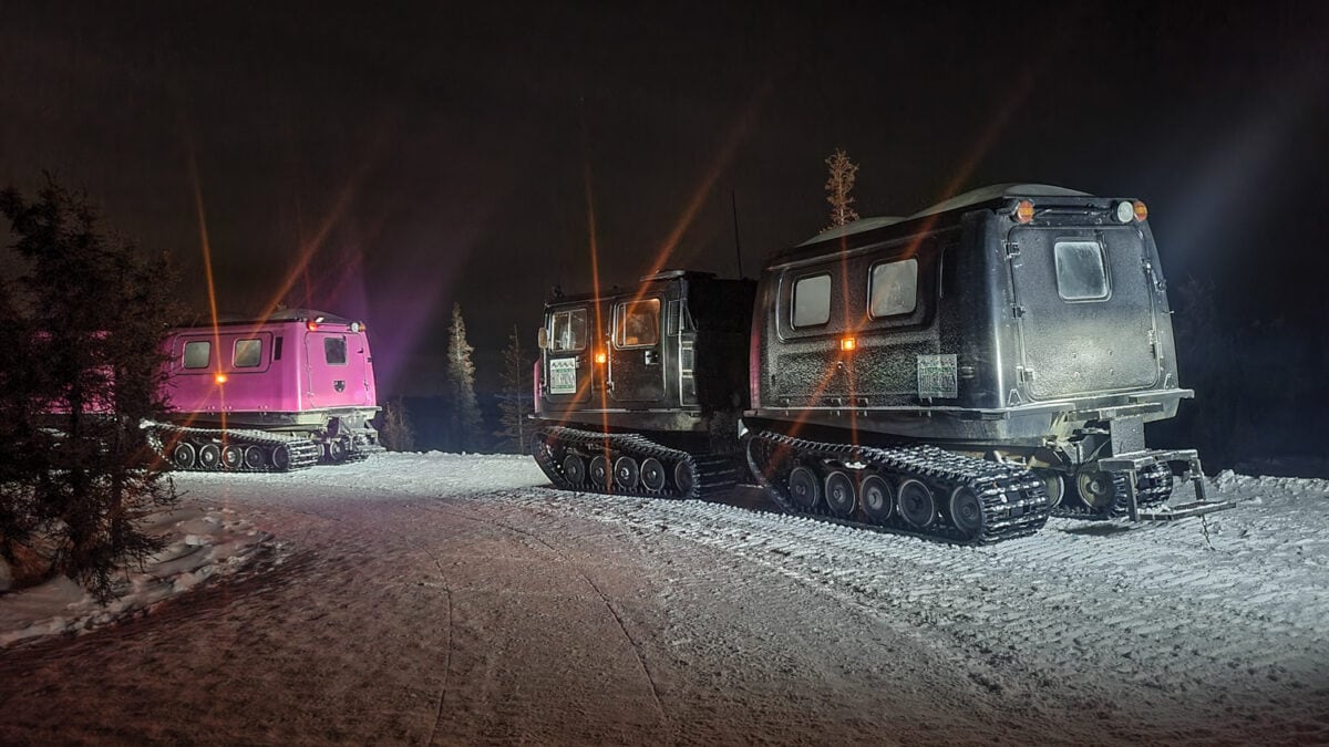 Chena hot springs northern lights tour