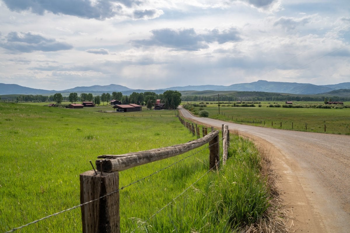 Ranch along Elk River Road Steamboat