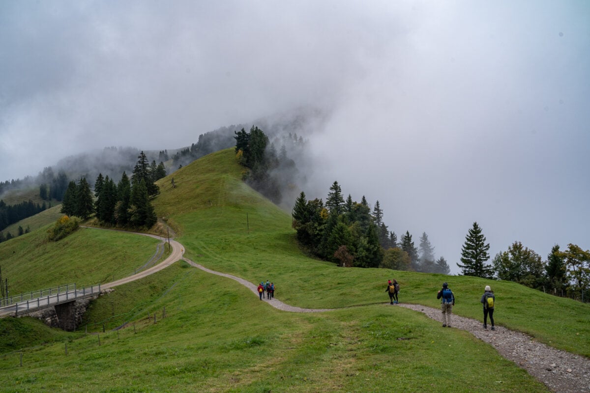 Rigi Panoramic hike lake lucerne