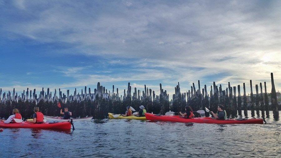best plance to see maine kayak