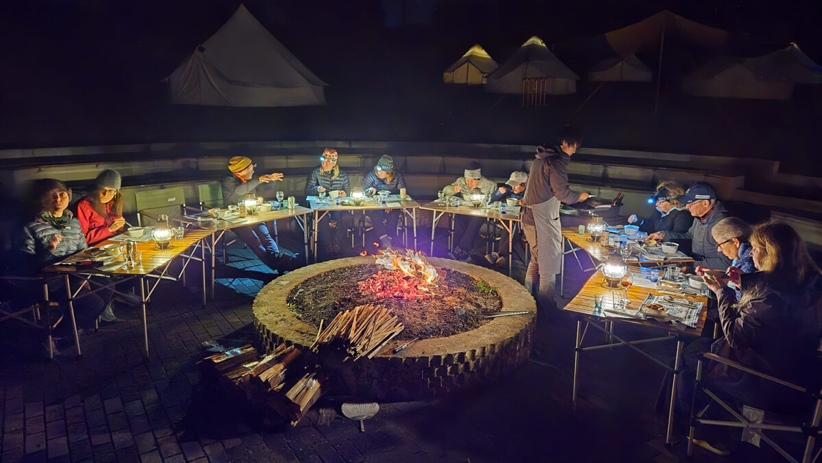 michinoku coastal trail glamping