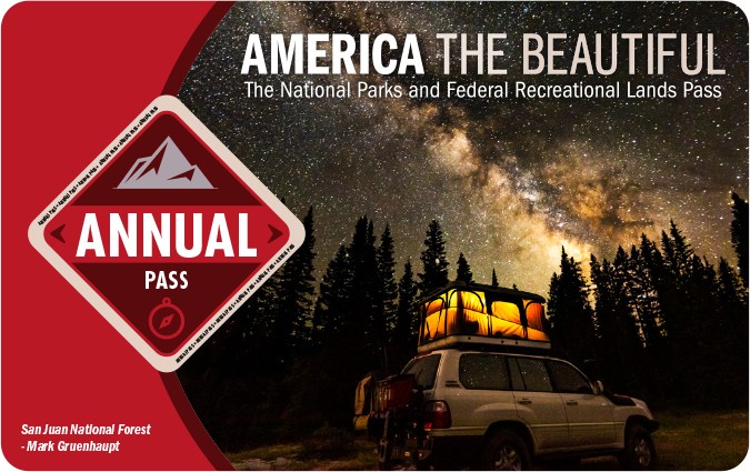 America the Beautiful National Parks Annual Pass