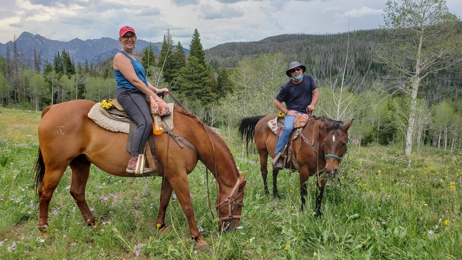 horse riding gore range
