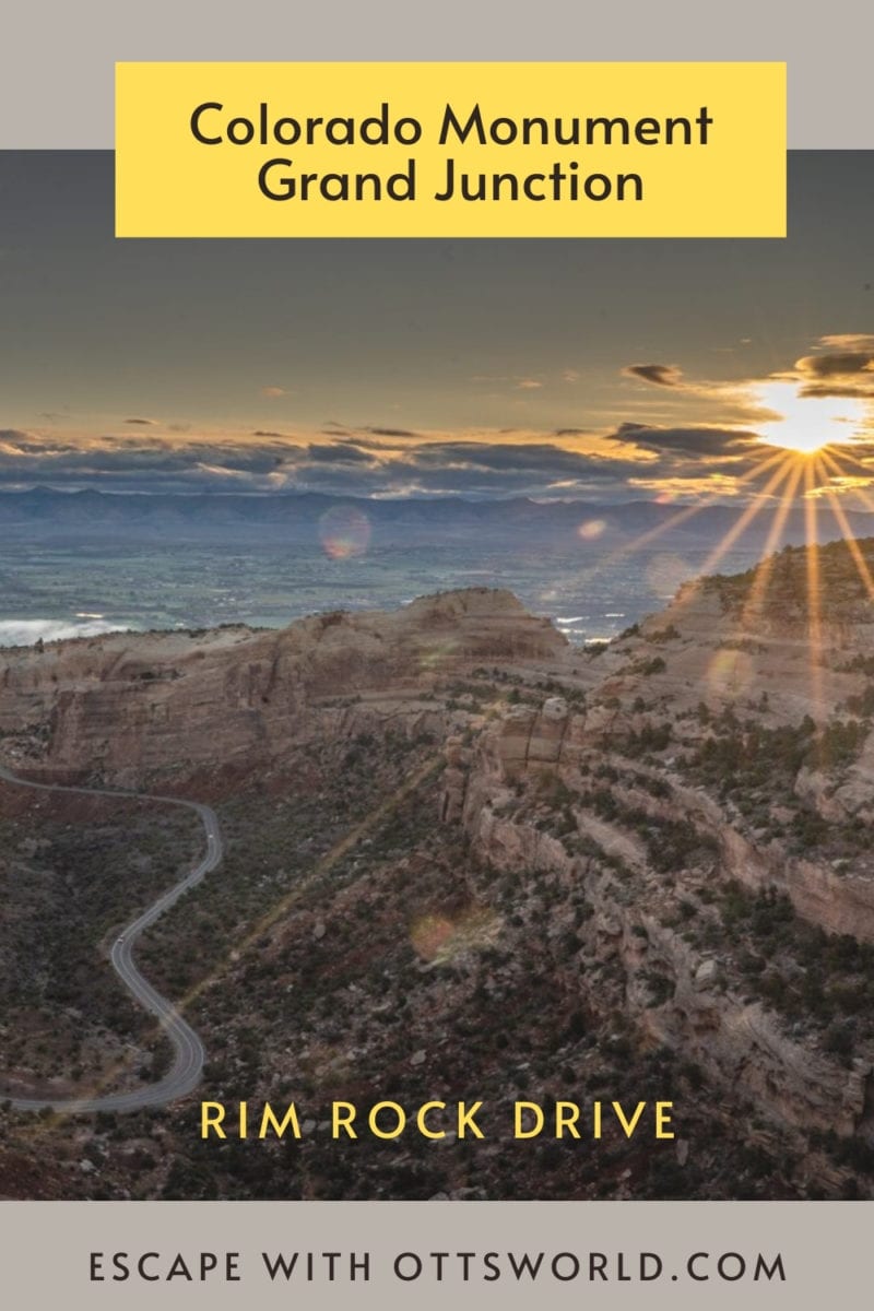 Colorado Monument Rim Rock Drive