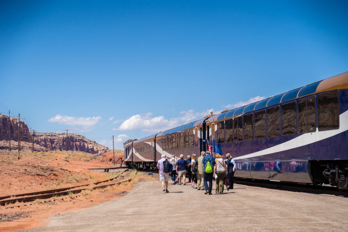 Moab start rocky mountaineer