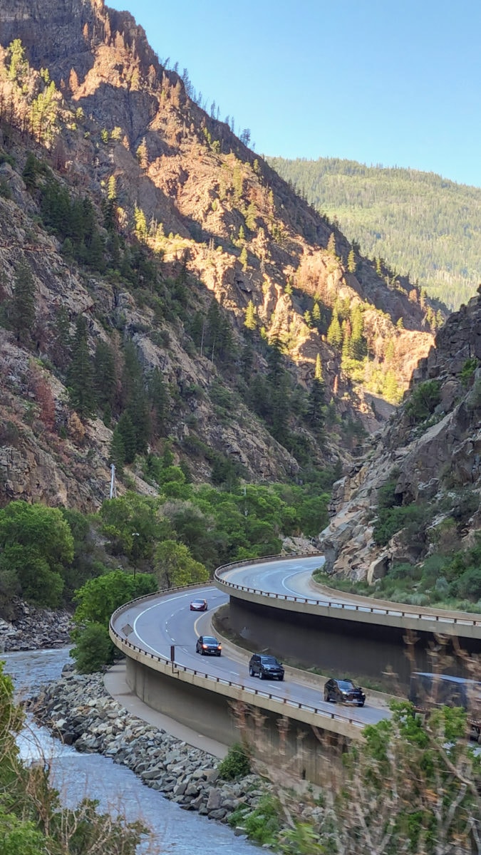 Glenwood canyon interstate