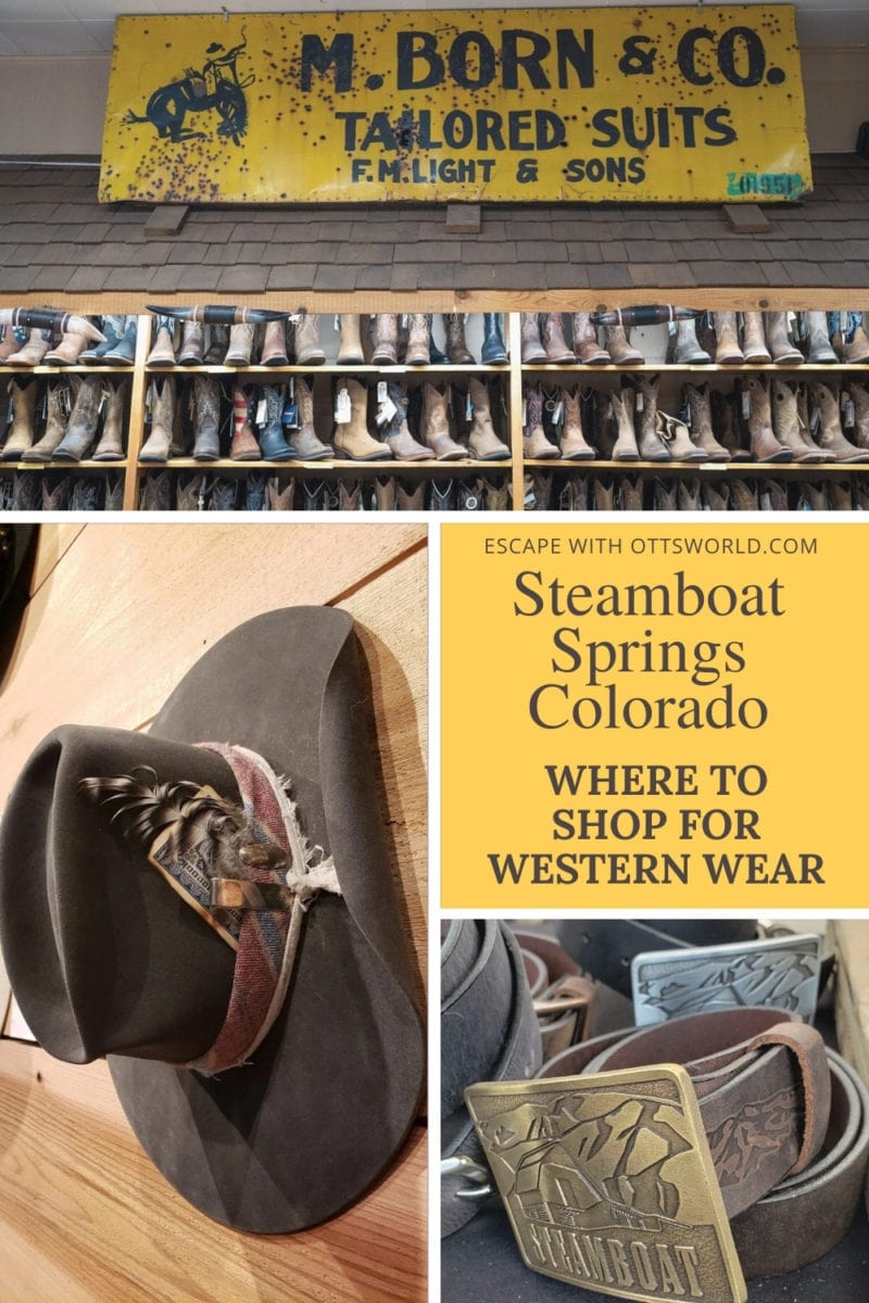 Where to Shop for Western Wear in Steamboat Springs, Colorado