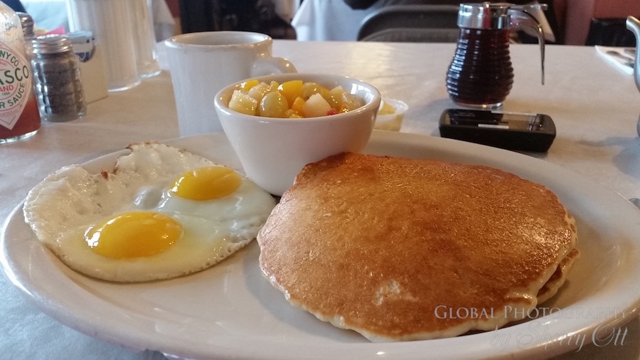 breakfast at polar cub cafe in nome alaska vacation