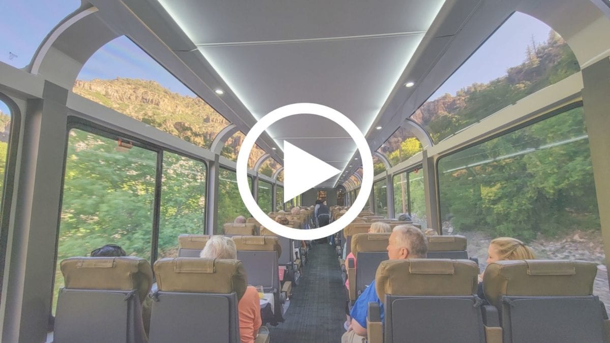 Rocky Mountaineer Colorado experience video