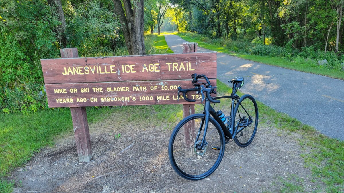 Biking the Wisconsin ice age trail 
